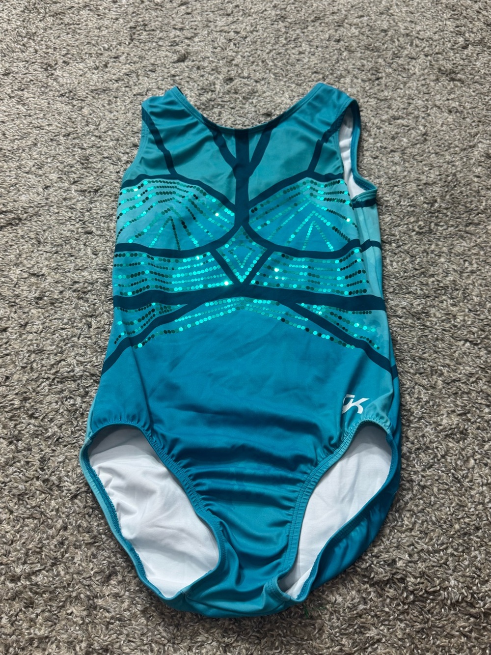 GK Elite Gymnastics Leotard Sequins